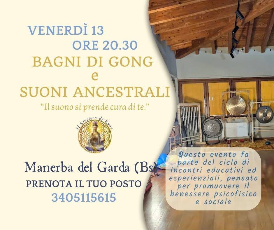 Bagni di Gong e Suoni Ancestrali